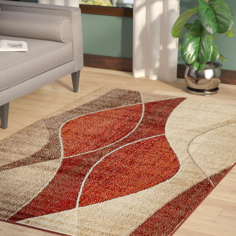 Ebern Designs Bryan Abstract Multicolor Area Rug & Reviews Wayfair